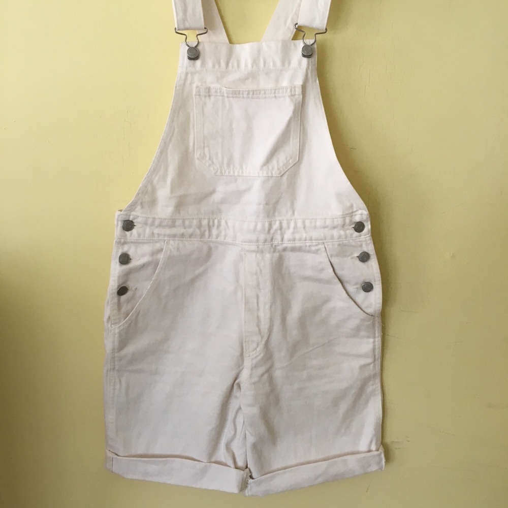 White Overalls from the Gap